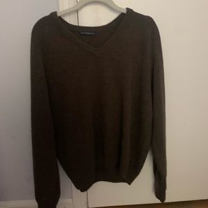brandy melville brown sweater